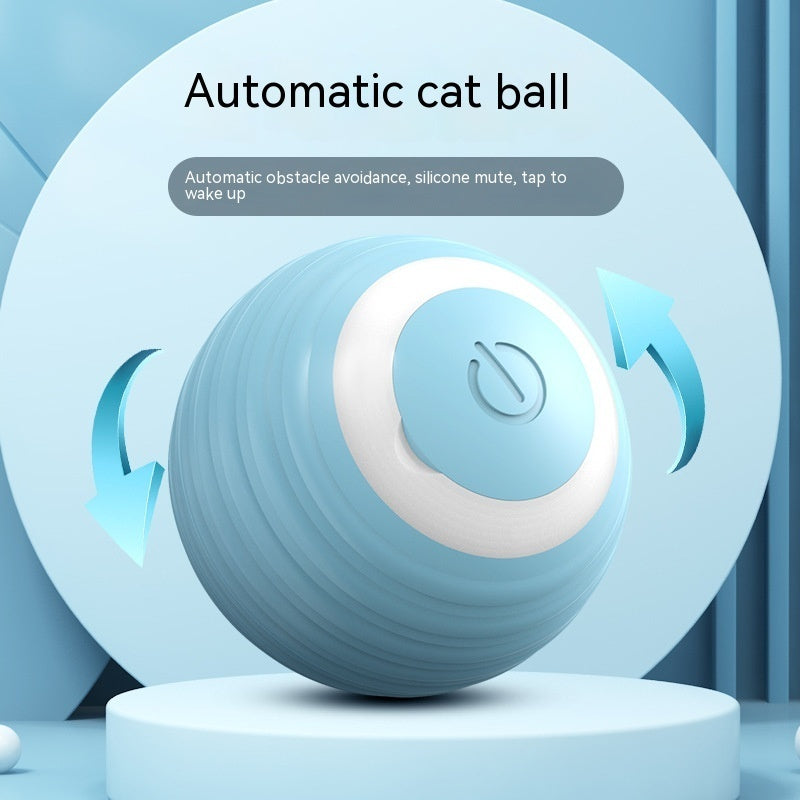 Selbstrollender Katzenball