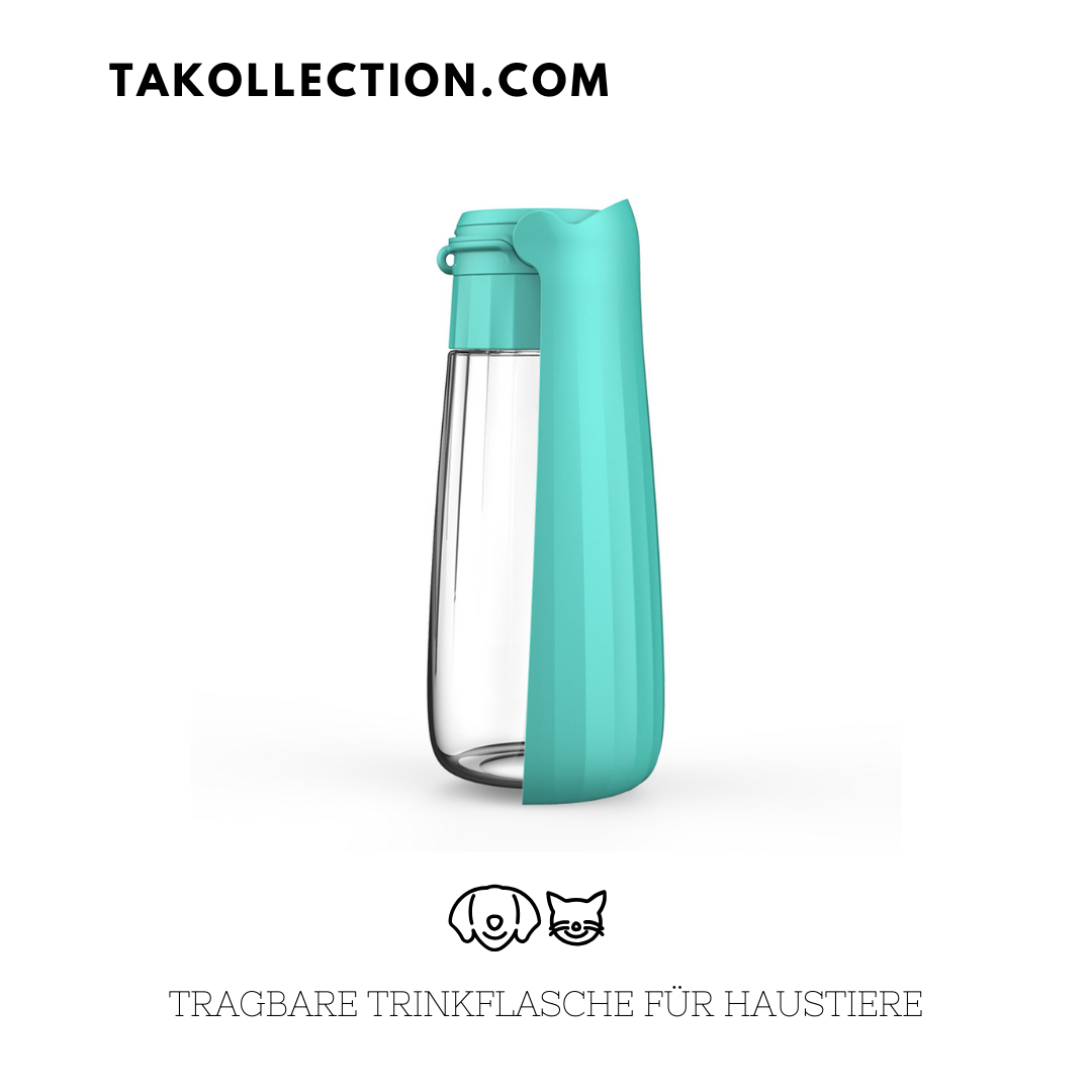 Tragbare Trinkflasche für Haustiere